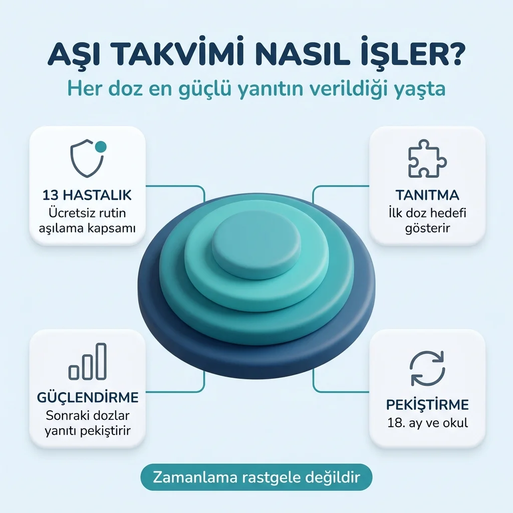 Aşı dozlarının zamanlamasının bağışıklık yanıtına göre belirlenmesi