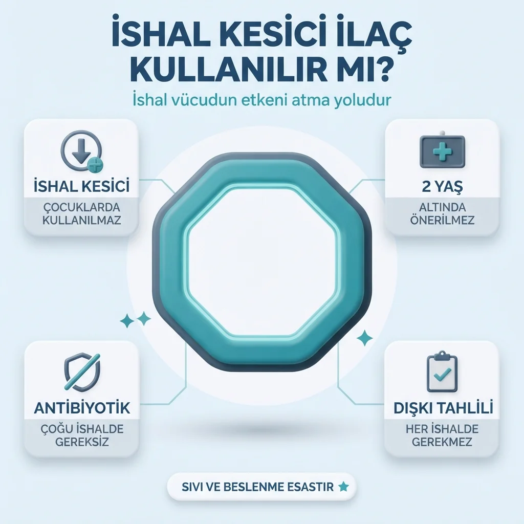 Çocuklarda ishalde önerilmeyen ilaç grupları